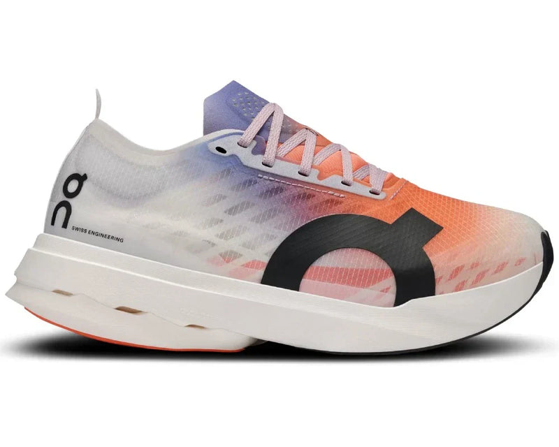 Tênis On Running Cloudboom Strike - Roxo/Laranja